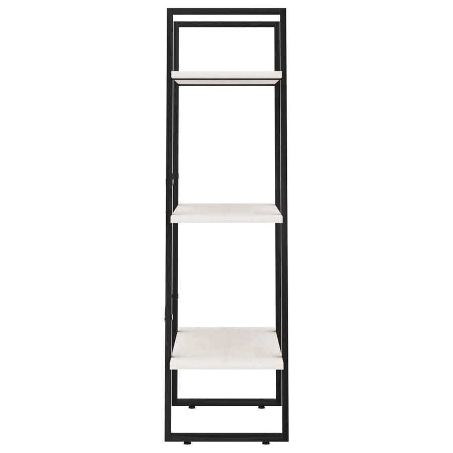 Opbergrek 60X30X105 Cm Massief Grenenhout Wit