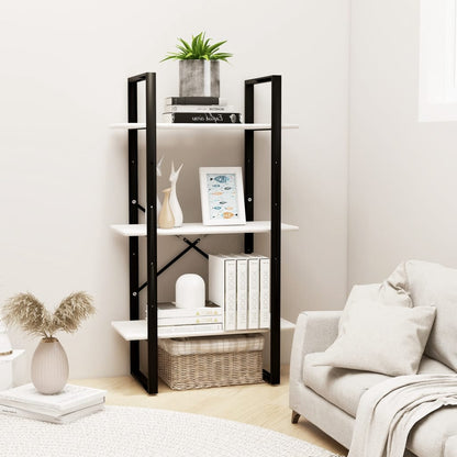 Opbergrek 60X30X105 Cm Massief Grenenhout Wit