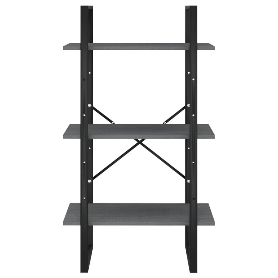 Opbergrek 60X30X105 Cm Massief Grenenhout Grijs