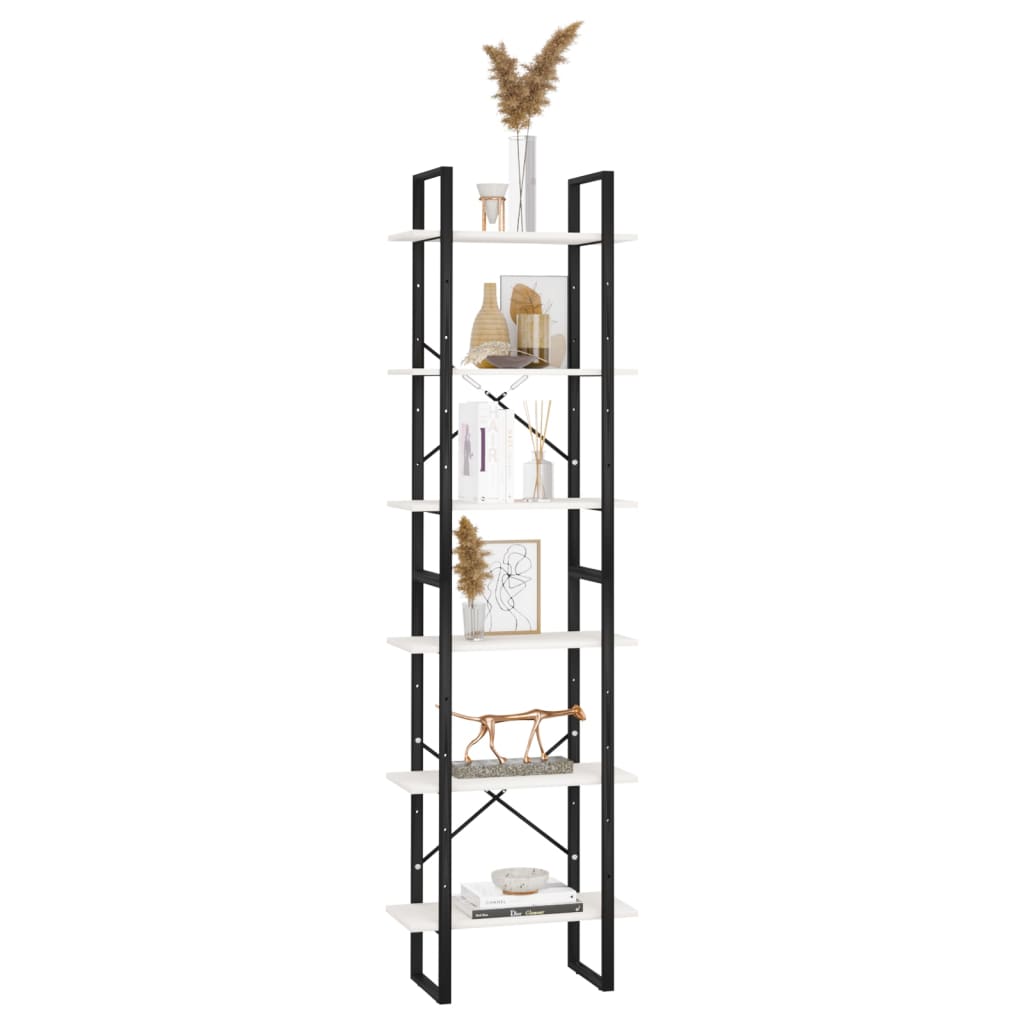 Opbergrek 60X30X210 Cm Massief Grenenhout Wit
