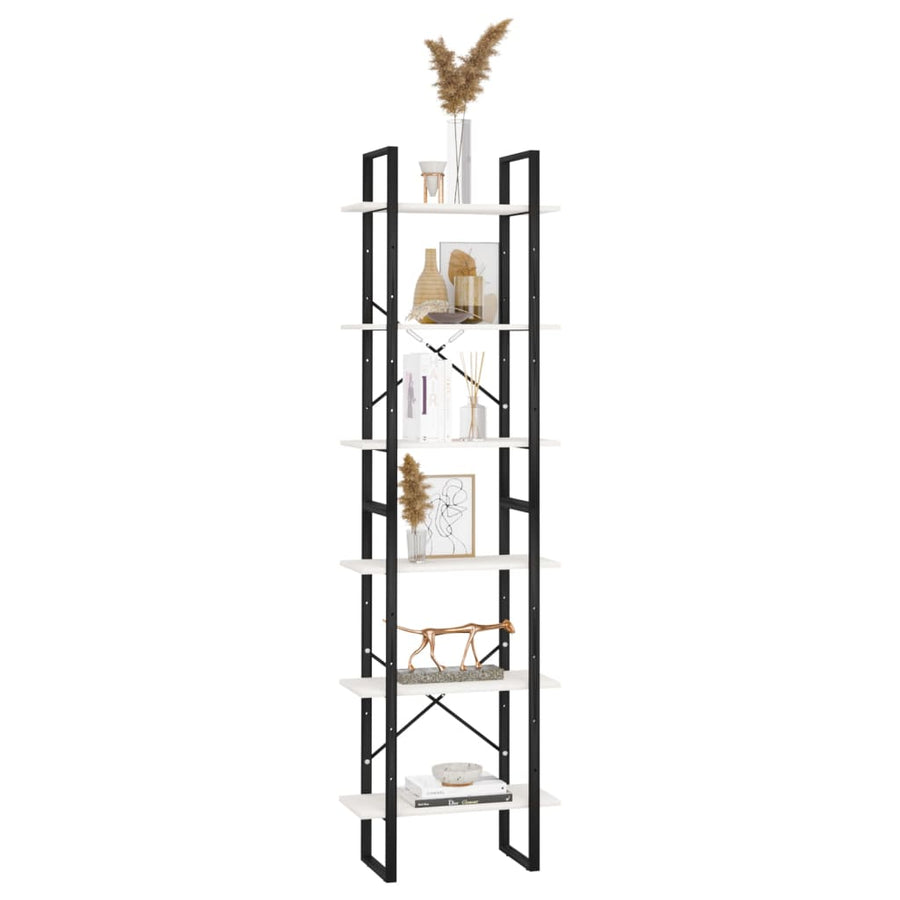 Opbergrek 60X30X210 Cm Massief Grenenhout Wit