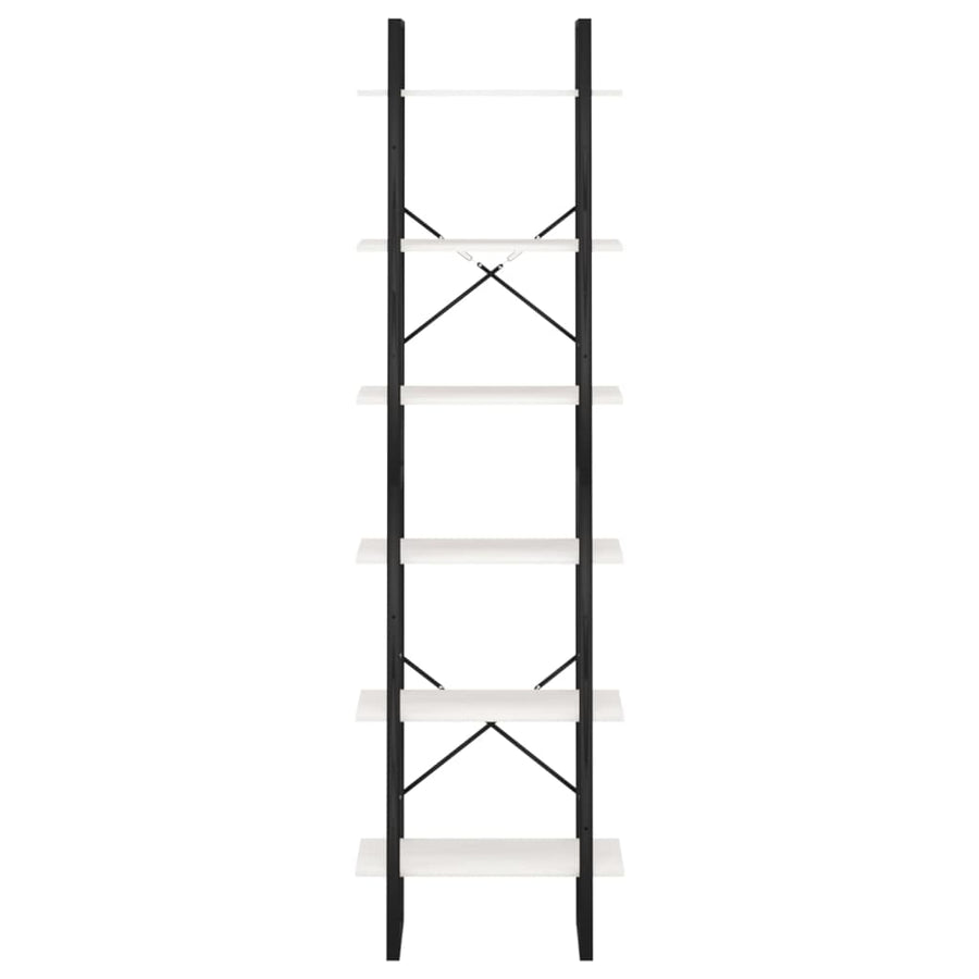 Opbergrek 60X30X210 Cm Massief Grenenhout Wit