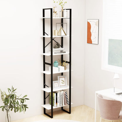 Opbergrek 60X30X210 Cm Massief Grenenhout Wit