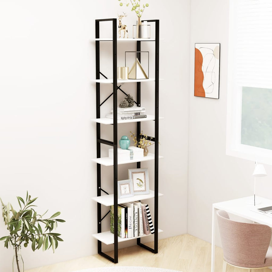 Opbergrek 60X30X210 Cm Massief Grenenhout Wit
