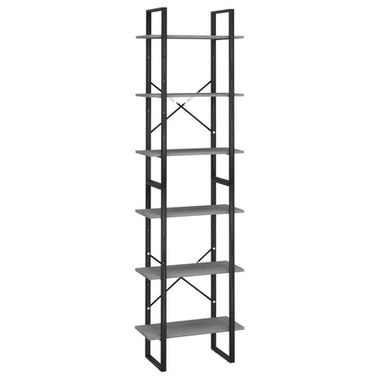 Opbergrek 60X30X210 Cm Massief Grenenhout Grijs