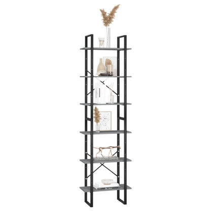 Opbergrek 60X30X210 Cm Massief Grenenhout Grijs