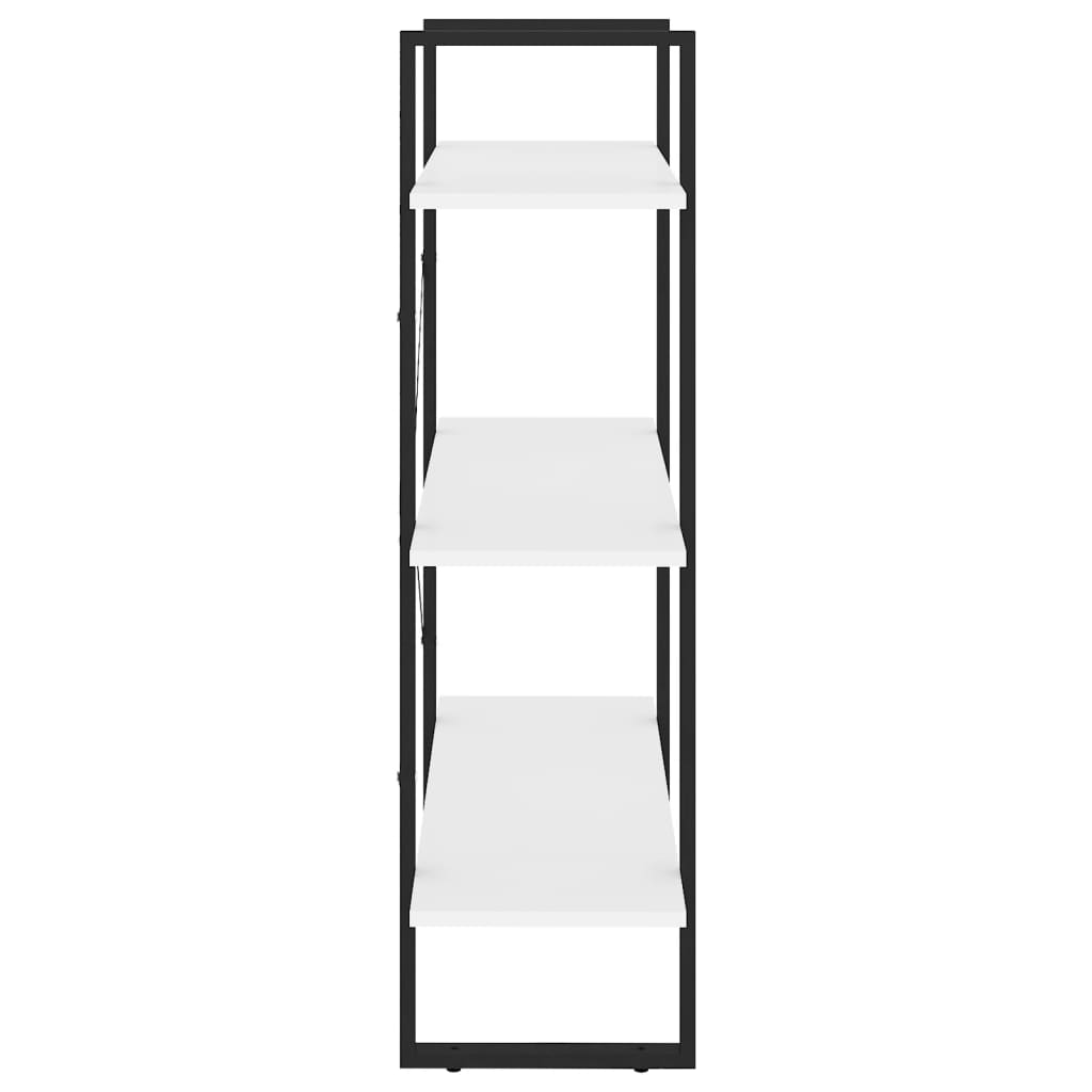Boekenkast Wit 80 x 30 x 105 cm Bewerkt hout
