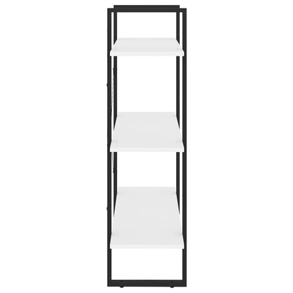 Boekenkast Wit 80 x 30 x 105 cm Bewerkt hout