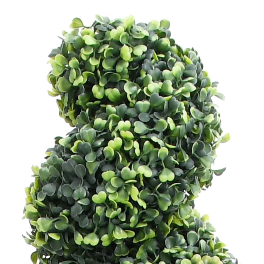 Kunstplant Met Pot Buxus Spiraal 00 Cm Groen 29.5 x 100 cm