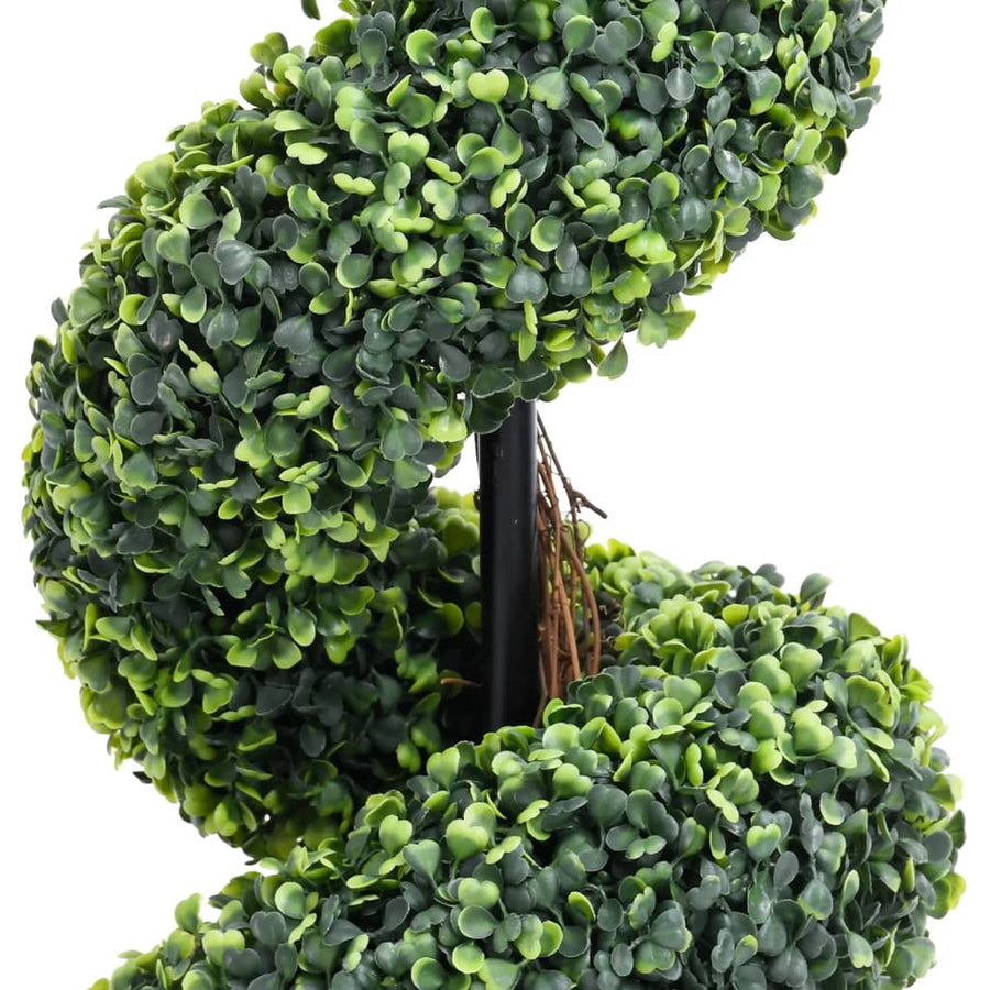 Kunstplant Met Pot Buxus Spiraal 59 Cm Groen 1 20 x 59 cm