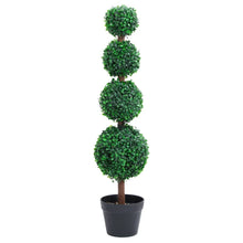 Kunstplant Met Pot Buxus Bolvorming 90 Cm Groen 17.5 x 90 cm
