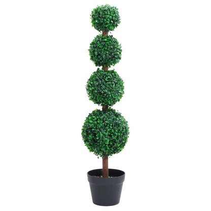 Kunstplant Met Pot Buxus Bolvorming 90 Cm Groen 17.5 x 90 cm