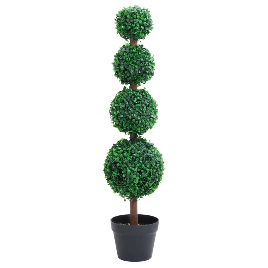 Kunstplant Met Pot Buxus Bolvorming 90 Cm Groen 17.5 x 90 cm