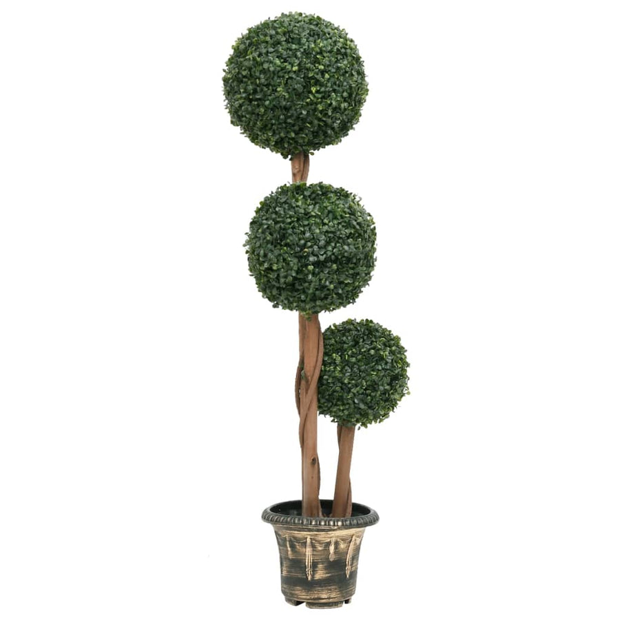 Kunstplant Met Pot Buxus Bolvorming 119 Cm Groen 25 x 119 cm