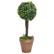 Kunstplanten Met Pot Buxus Bolvorming 33 Cm Groen 10 x 33 cm