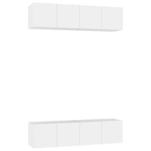 Tv-Meubelen 60X30X30 Cm Bewerkt Hout 60 cm Wit