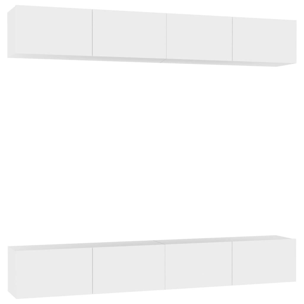Tv-Meubelen Spaanplaat 100 x 30 x 30 cm Wit