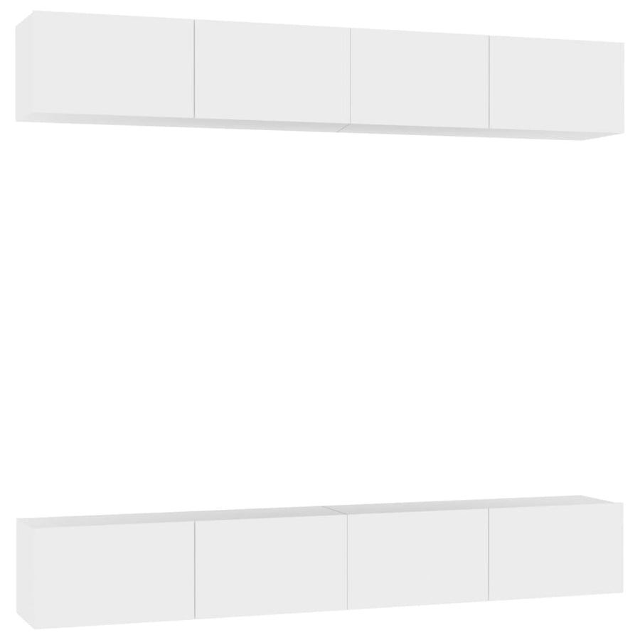 Tv-Meubelen Spaanplaat 100 x 30 x 30 cm Wit