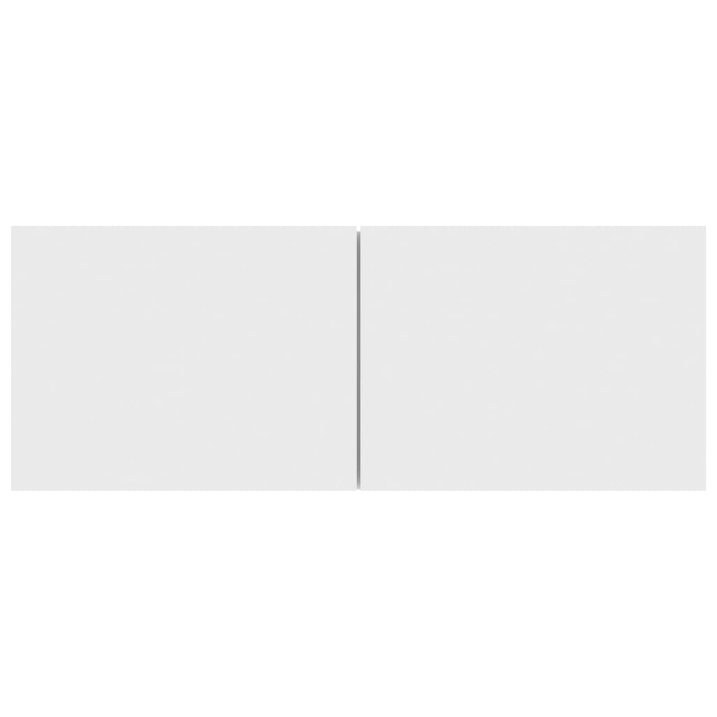 8-Delige Tv-Meubelset Spaanplaat 80 x 30 x 30 cm Wit