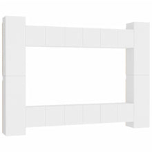 0-Delige Tv-Meubelset Spaanplaat 60 x 30 x 30 cm Wit