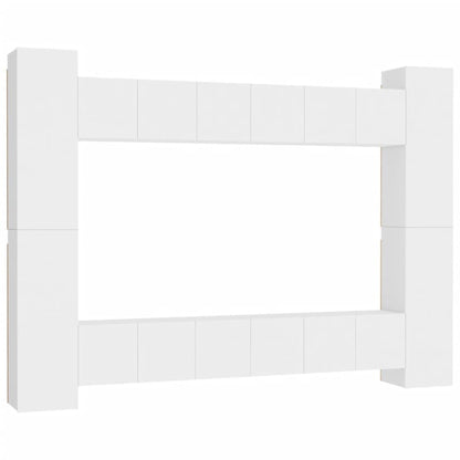 0-Delige Tv-Meubelset Spaanplaat 60 x 30 x 30 cm Wit