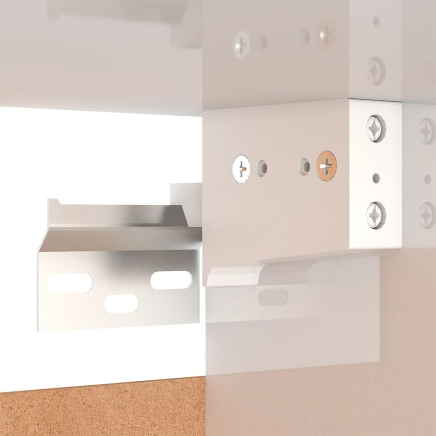 -Delige Tv-Meubelset Spaanplaat 10 60 x 30 x 30 cm Wit