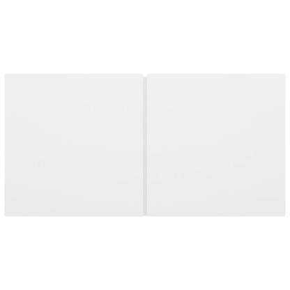 7-Delige Tv-Meubelset Spaanplaat 60 x 30 x 30 cm Wit