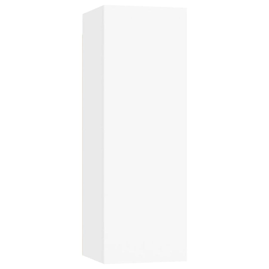 -Delige Tv-Meubelset Spaanplaat 80 x 30 x 30 cm Wit