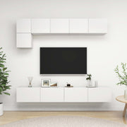 5-Piece TV Cabinet Set Engineered Wood 100 cm