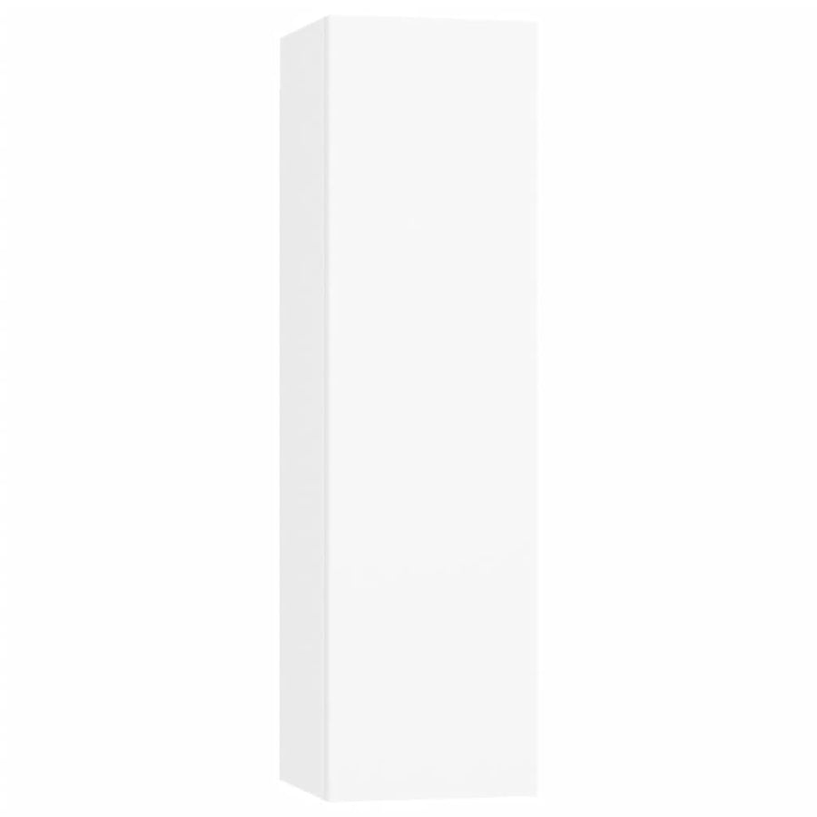 -Delige Tv-Meubelset Spaanplaat 7 100 x 30 x 30 cm Wit