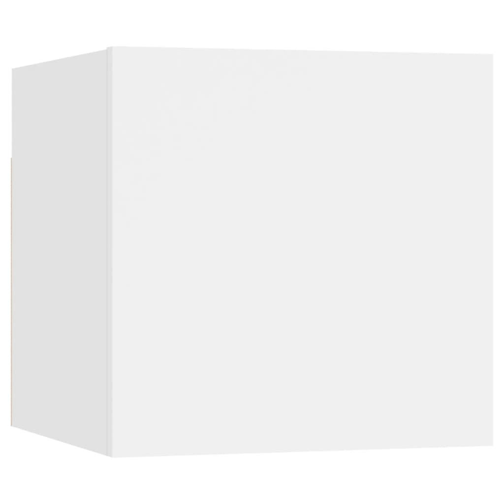 -Delige Tv-Meubelset Spaanplaat 7 60 x 30 x 30 cm Wit