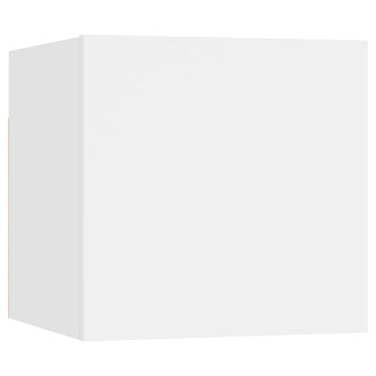 -Delige Tv-Meubelset Spaanplaat 7 60 x 30 x 30 cm Wit