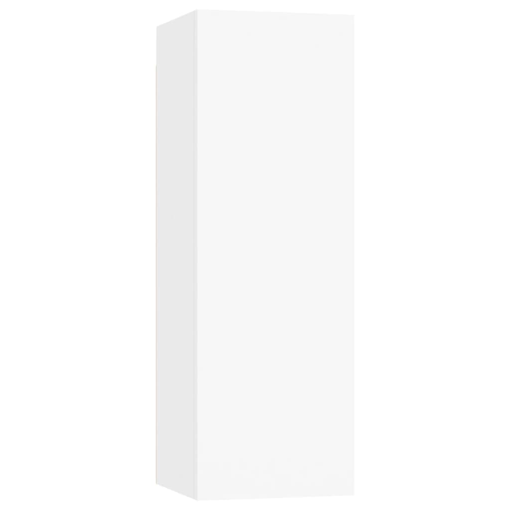 -Delige Tv-Meubelset Spaanplaat 7 60 x 30 x 30 cm Wit