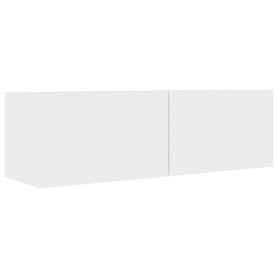 -Delige Tv-Meubelset Spaanplaat 100 x 30 x 30 cm Wit