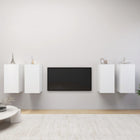 Tv-meubels 30,5x30x60 cm spaanplaat wit