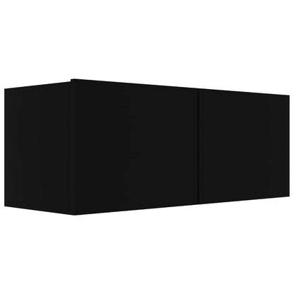 Tv-Meubelen Spaanplaat 80 x 30 x 30 cm Zwart