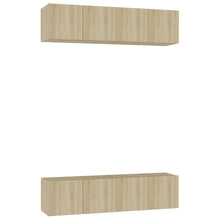 Tv-Meubelen Spaanplaat Kleurig 60 x 30 x 30 cm Sonoma eiken