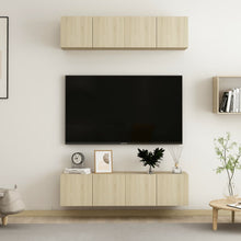Tv-Meubelen Spaanplaat Kleurig 60 x 30 x 30 cm Sonoma eiken
