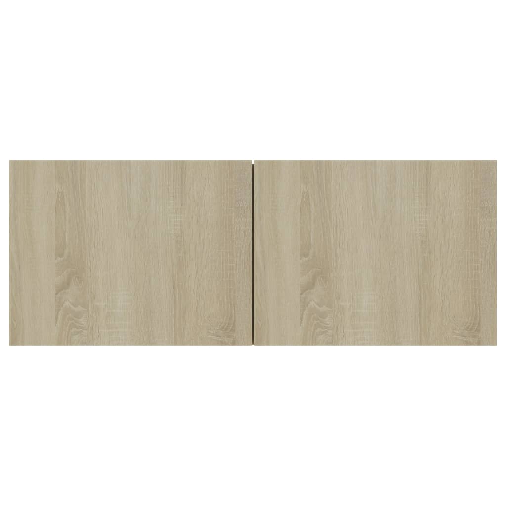 Tv-Meubelen Spaanplaat Kleurig 80 x 30 x 30 cm Sonoma eiken