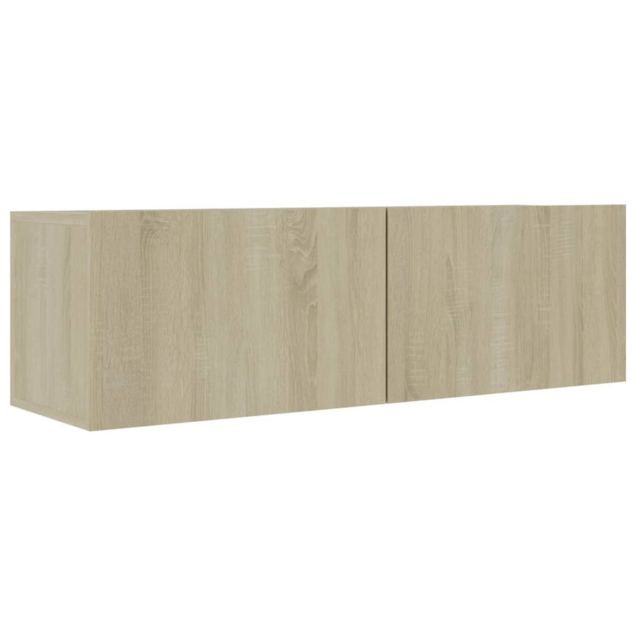 Tv-Meubelen Spaanplaat Kleurig 100 x 30 x 30 cm Sonoma eiken