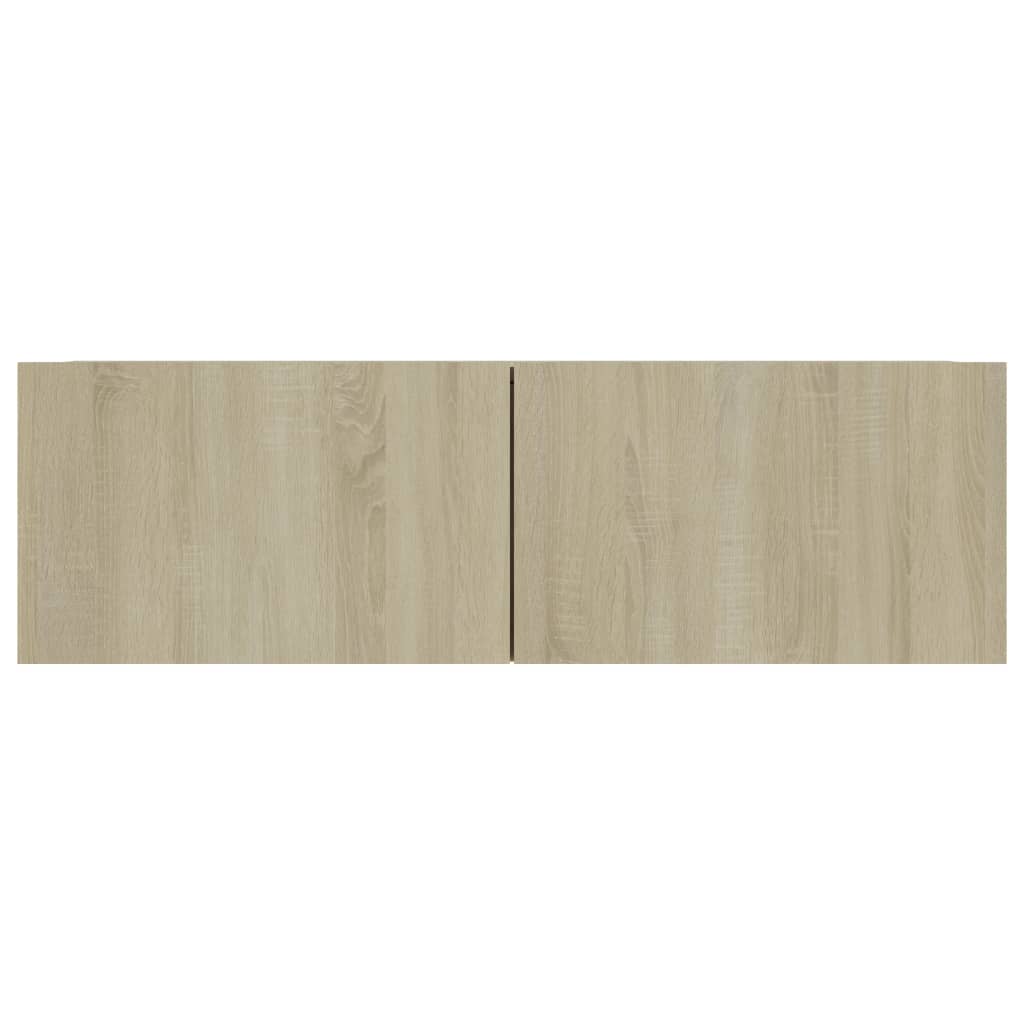 Tv-Meubelen Spaanplaat Kleurig 100 x 30 x 30 cm Sonoma eiken