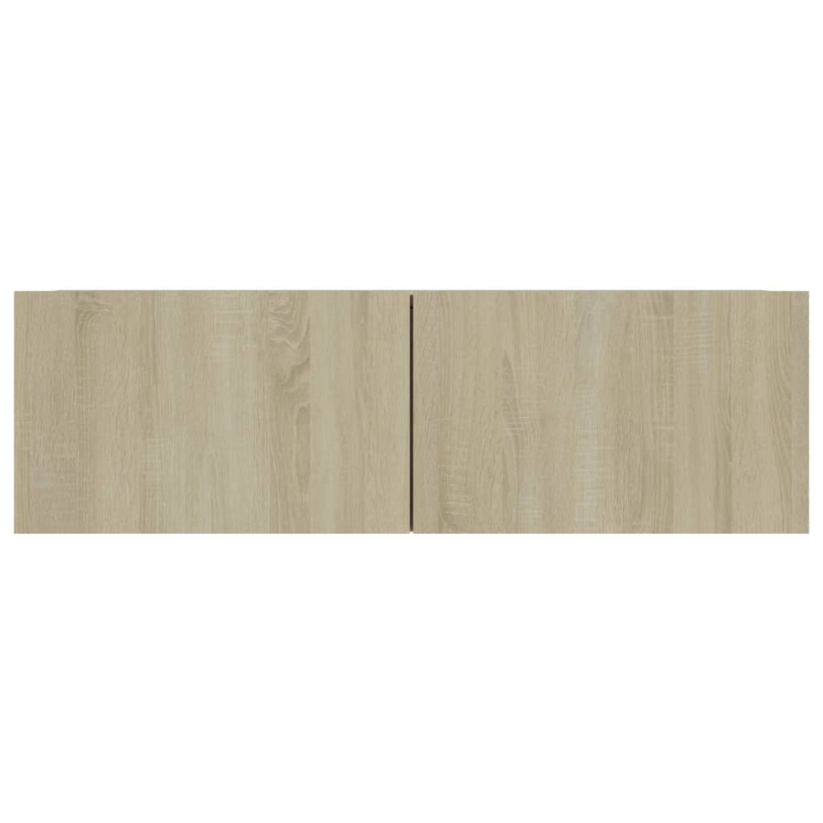Tv-Meubelen Spaanplaat Kleurig 100 x 30 x 30 cm Sonoma eiken