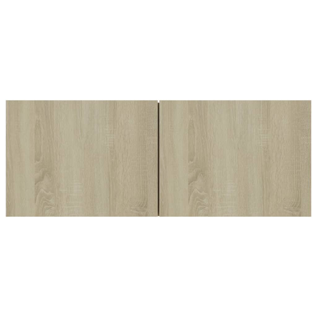 Tv-Meubelen Spaanplaat Kleurig 3 80 x 30 x 30 cm Sonoma eiken