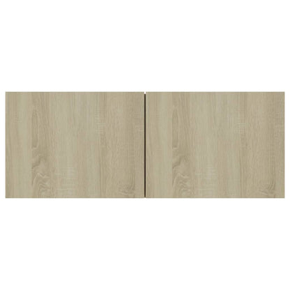 Tv-Meubelen Spaanplaat Kleurig 3 80 x 30 x 30 cm Sonoma eiken