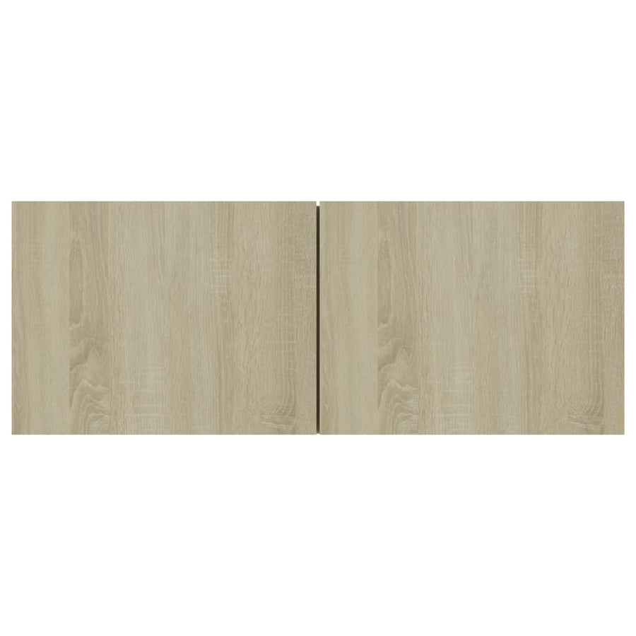 Tv-Meubelen Spaanplaat Kleurig 3 80 x 30 x 30 cm Sonoma eiken