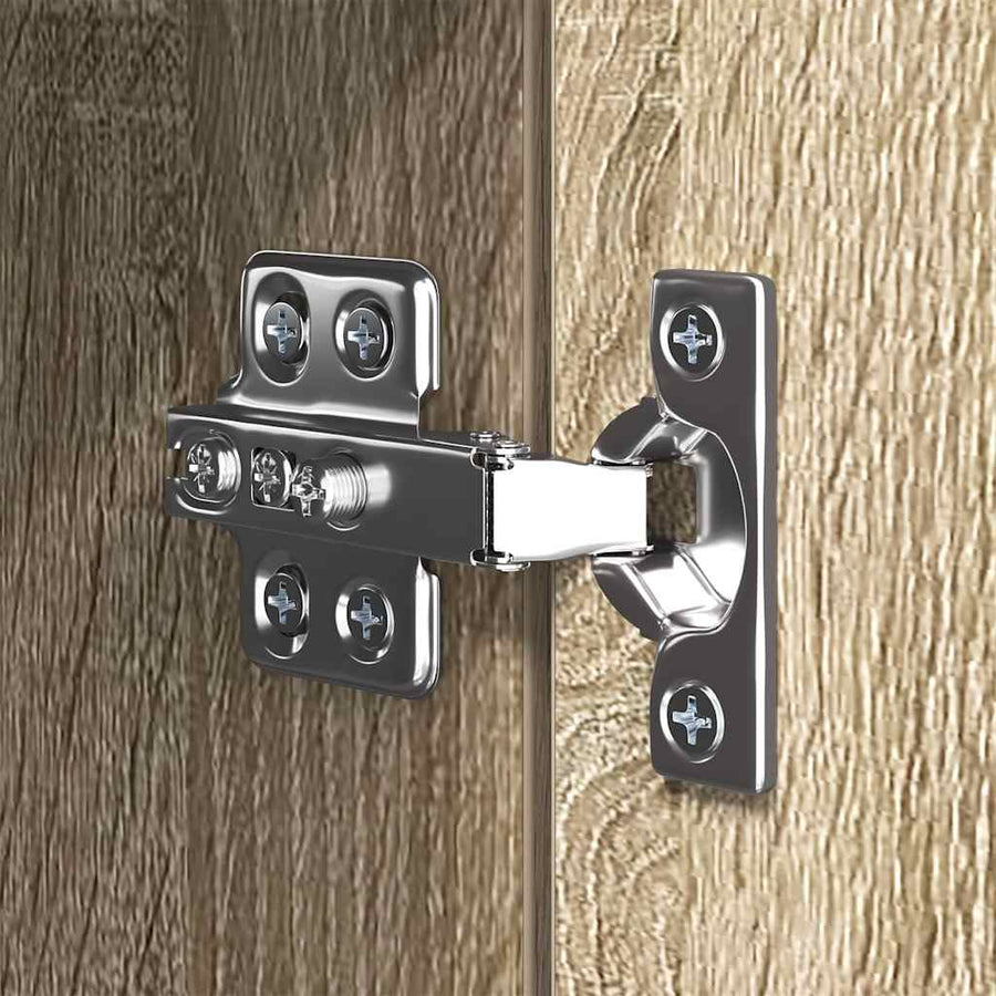 8-Delige Tv-Meubelset Bewerkt Hout Kleurig 80 cm Sonoma eiken