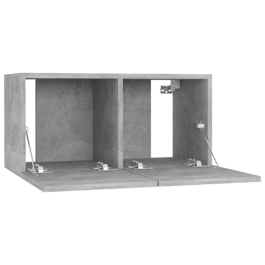 Tv-Meubelen Spaanplaat 60 x 30 x 30 cm Betongrijs