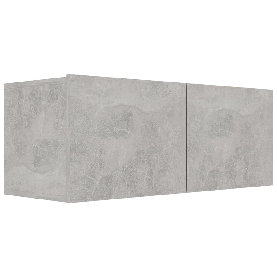 Tv-Meubelen Spaanplaat 80 x 30 x 30 cm Betongrijs