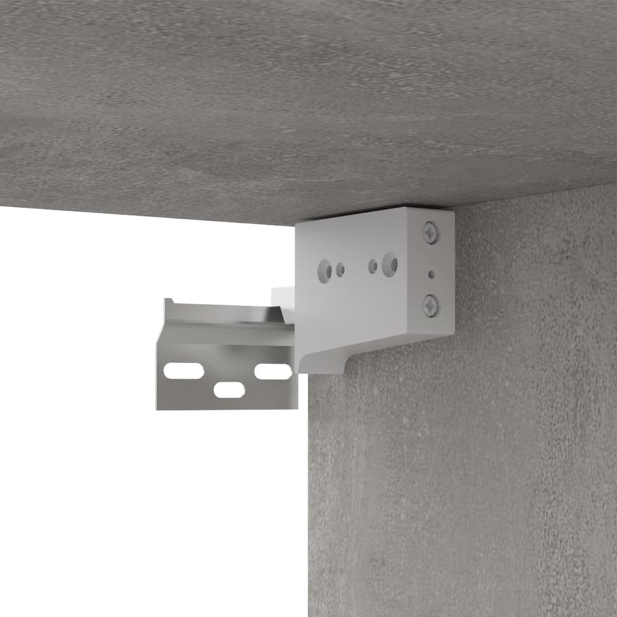 Tv-Meubelen Spaanplaat 100 x 30 x 30 cm Betongrijs