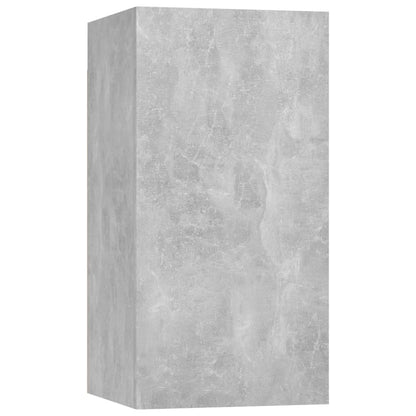 -Delige Tv-Meubelset Spaanplaat 30.5 x 30 x 60 cm Betongrijs
